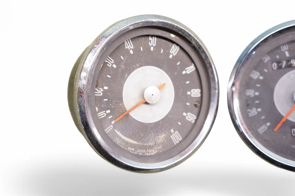 Triumph TR6R Trophy 1969 650cc T120 T120R Bonneville medidores velocímetro #9 *RG16 Foto 3 de 4