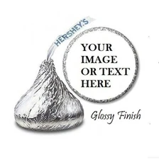 108 Custom Personalized Labels Stickers Hershey's Kisses Candies Party Favors
