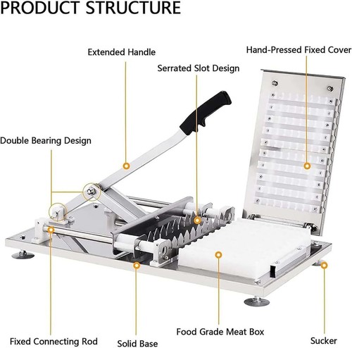 Commercial Stainless Steel BBQ Kebab Grill Machine Mutton Skewer Meat Piercer AU - Picture 5 of 16