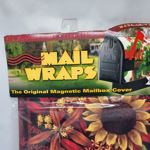 Mail Wraps - All Weather Vinyl Mail Box Cover - "Rusts Of Autumn" - USA - Picture 2 of 6