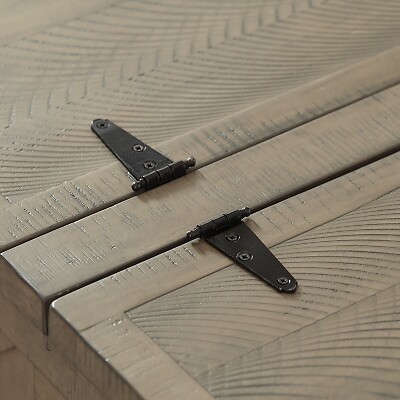 Signature Design by Ashley Casual Aldwin Coffee Table With Storage  Gray