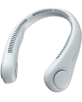 #ad Jisulife Portable Personal Neck Fan 2 Pack Rechargeable Hands Free Bladeless NEW $19.99