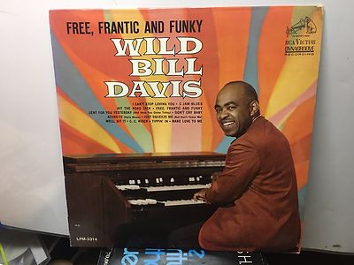 LPレコード♢ジミー・バーンズ♢P-13254♢帯付♢うg4923w43 WILD BILL DAVIS - Free, Frantic and Funky ~ RCA 3314 {nm dg orig