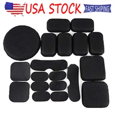Helmet Padding Kit Replacement Universal Motorcycle Tactical Cushions EVA Foam