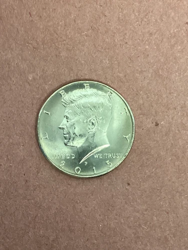 2015 P Kennedy Half Dollar CN-Clad Gem BU US Coin Free Shipping