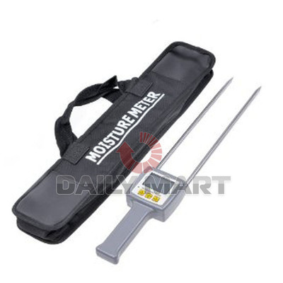 NEW TK100 Digital Multifunctional Moisture Meter Tester 0-60% for Hay Fiber Bran