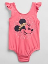 Baby Gap Coral Disney Minnie Mouse One Piece Swim Suit NWT Sz. 2T 2 YRS