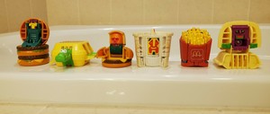 McDonalds Happy Meal Collectible Fries Burger Nugget Coke ...