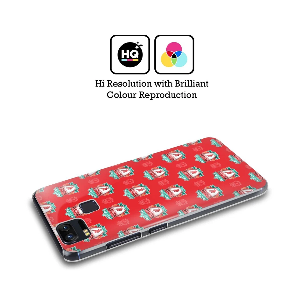LIVERPOOL FC LFC CREST & LIVER BIRD PATTERNS BACK CASE FOR ASUS ZENFONE PHONES - Image 2 of 4