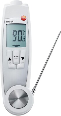 testo 104-IR infrared/penetration thermometer waterproof folding 0560 1040