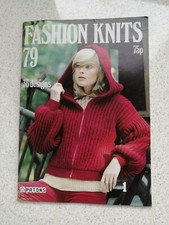FASHION KNITS 79 by PATONS (1979) - 36 stylish knitwear designs to make