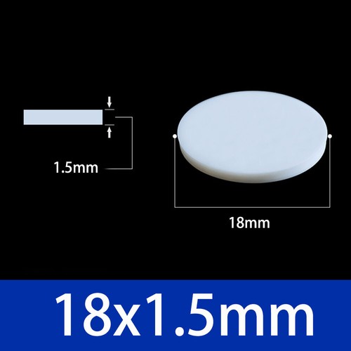 Round Silicone Rubber Sheet Seal Gaskets Dia 5mm-150mm Thick 1/1.5/2/3/4/5mm - Picture 42 of 176