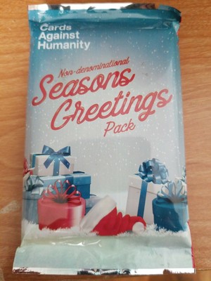 Cards Against Humanity Seasons Greetings Expansion Pack 30 Cards Cah Ebay
