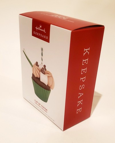 Hallmark Keepsake Ornament 2024 Christmas Cupcakes Cup Of Cocoa - Picture 5 of 5
