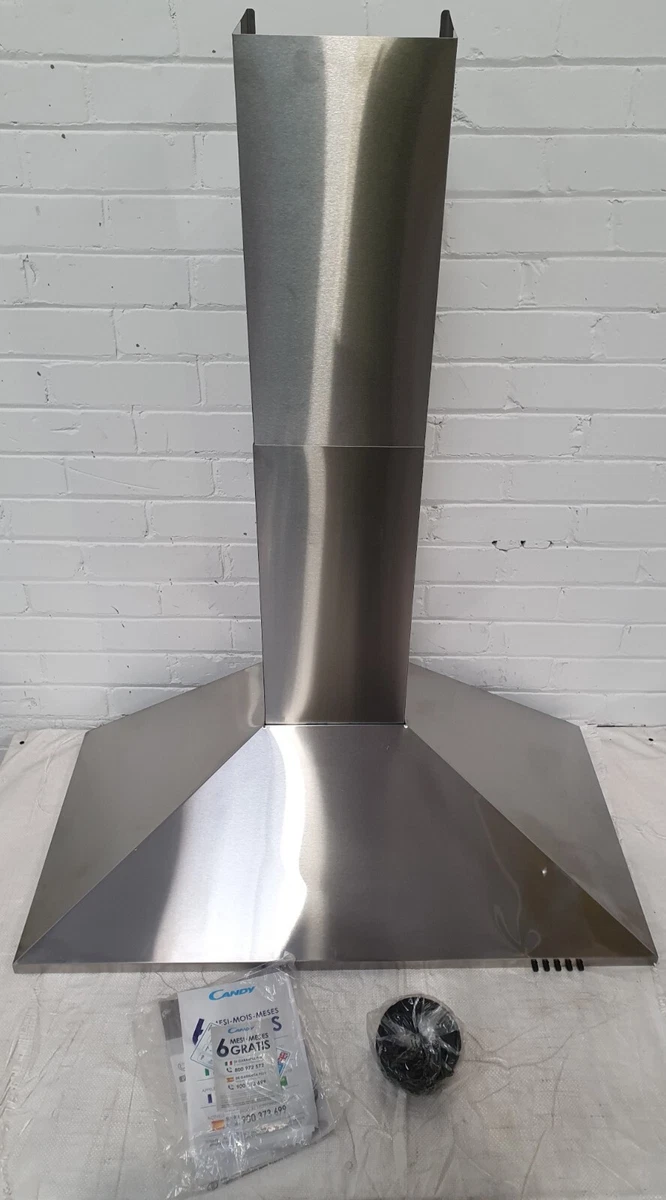 Candy CCE90NX 1 90cm Stainless Steel Wall Mounted Cooker Hood