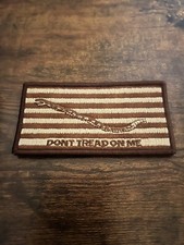 DONT TREAD ON ME Patch /NWU Patch/Tactical Patch Morale Patch/NWU III Tan