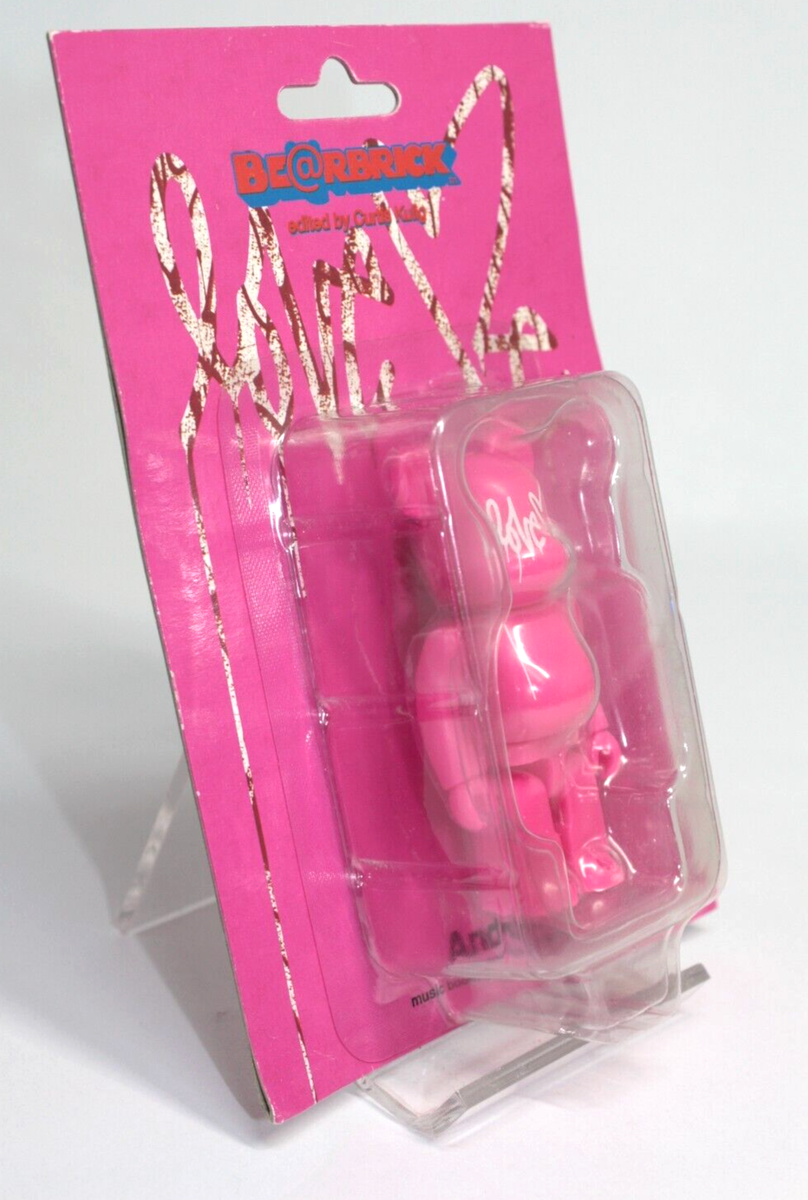その他 MEDICOM TOY - BE@RBRICK MIX CLEAR Blue ver. Pink ver