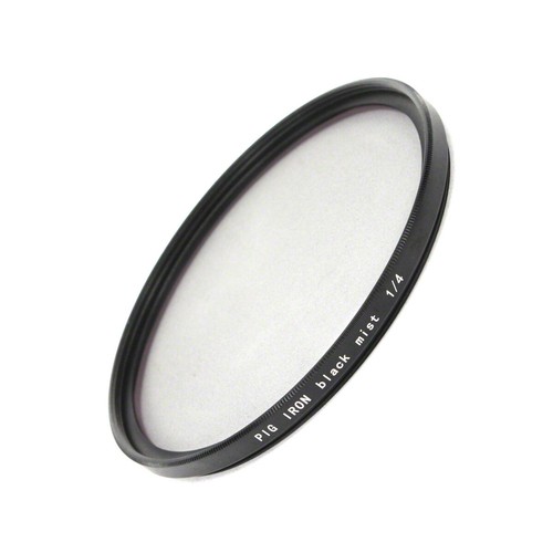 Pro Mist Filter 1/4 82mm PIG IRON Black Cine Soft Focus Diffuser Highlight . - Picture 2 of 18