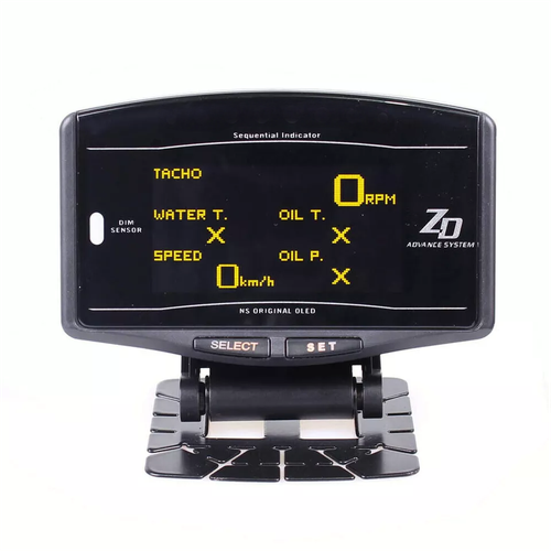 OLED Advance ZD 10 in 1 Auto Gauge Digital Tachometer Full Package Sensor Kits - Picture 8 of 15