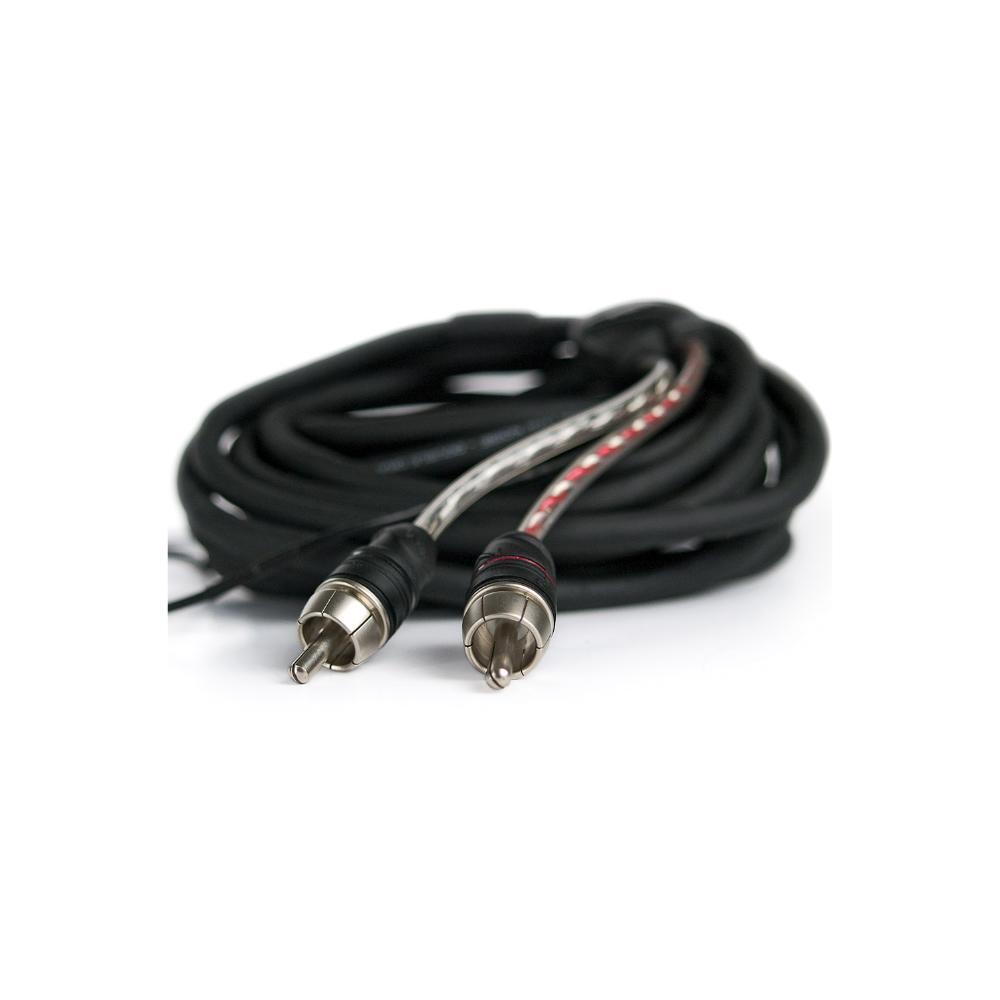 Connection Best BT6 550 5.5m 18 ft 6 Channel Car RCA Amp Cable Lead