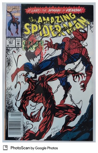 Amazing Spider-Man #361 Edicola firmata e marcata da Mark Bagley - Foto 2 di 10
