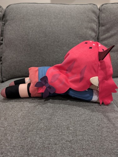 Hololive x Round 1 Collab Exclusive IRyS 14” Large Plush RARE - Picture 3 of 5