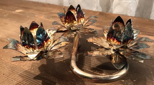 Old Hampshire Silversmiths Candleholder Silverplated - Picture 6 of 7