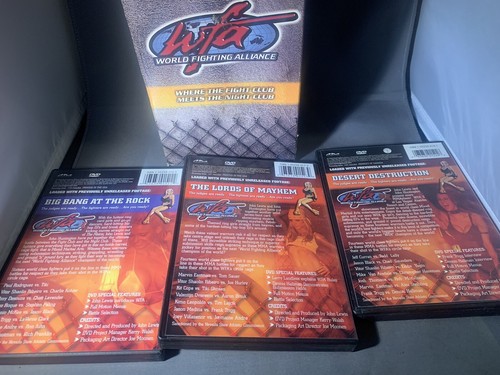 WFA - World Fighting Alliance: 3 Pack (DVD, 2006, 3-Disc Set) Pre-owned - Bild 6 von 9