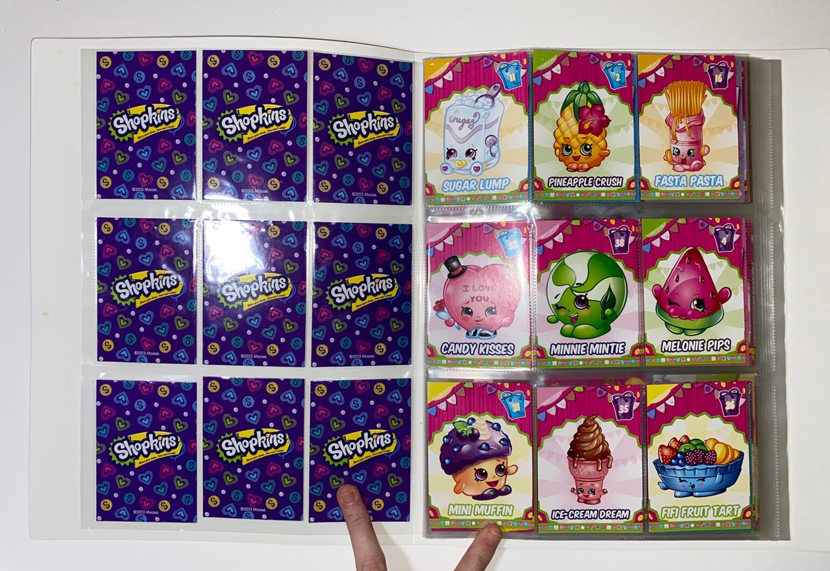 Shopkins Collector Cards Official Album with 50+ Cards Inside | eBay
