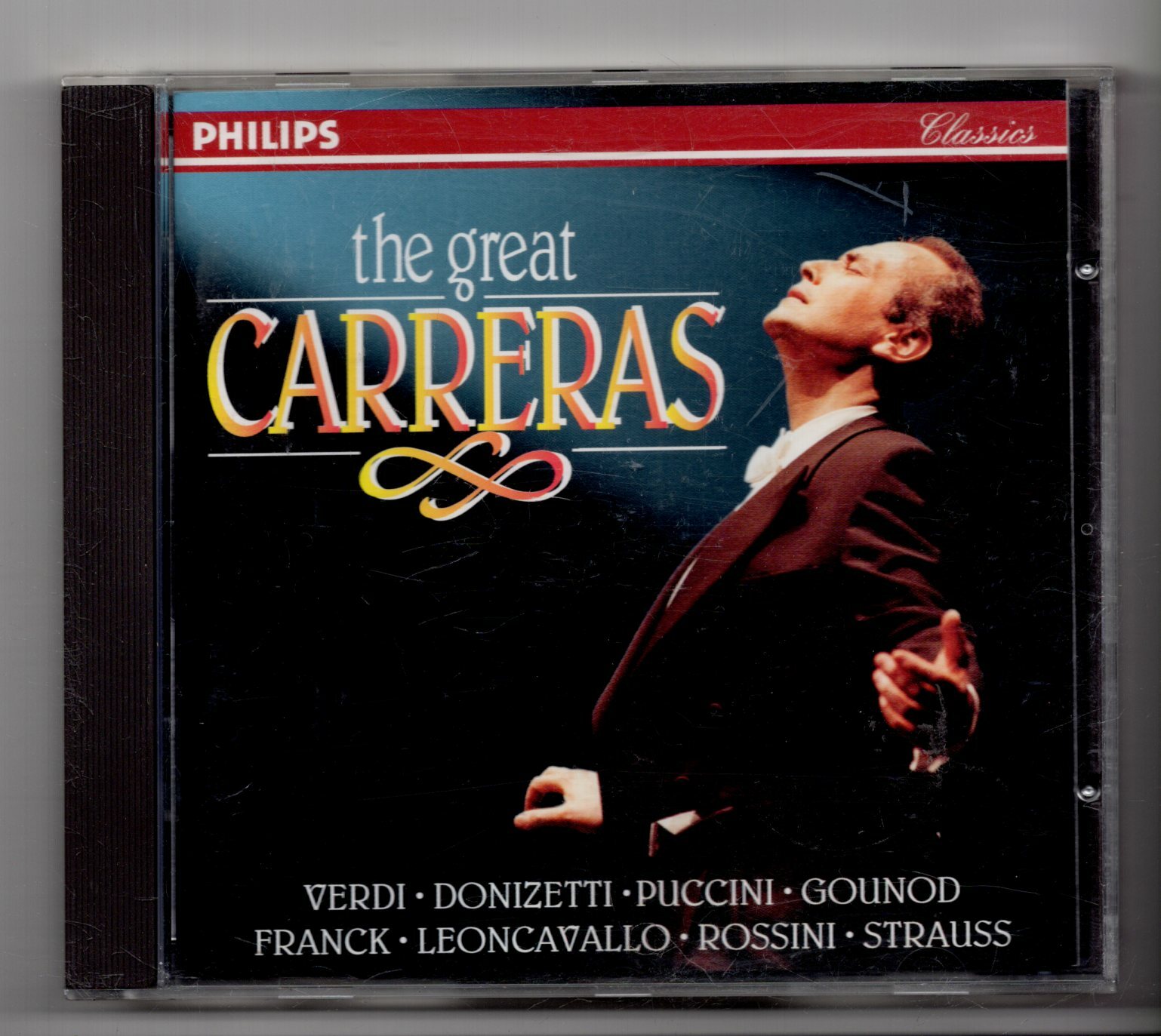 (JV669) The Great Carreras, Verdi / Donizetti / Puccini etc - 1994 CD