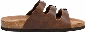 CUSHIONAIRE Women's Lela Cork Footbed Sandal with, Brown Oily, Size 10.0 rdxG | eBay