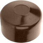 10 x capuchons de poteau de clôture FI 51 mm marron capuchon de poteau capuch...