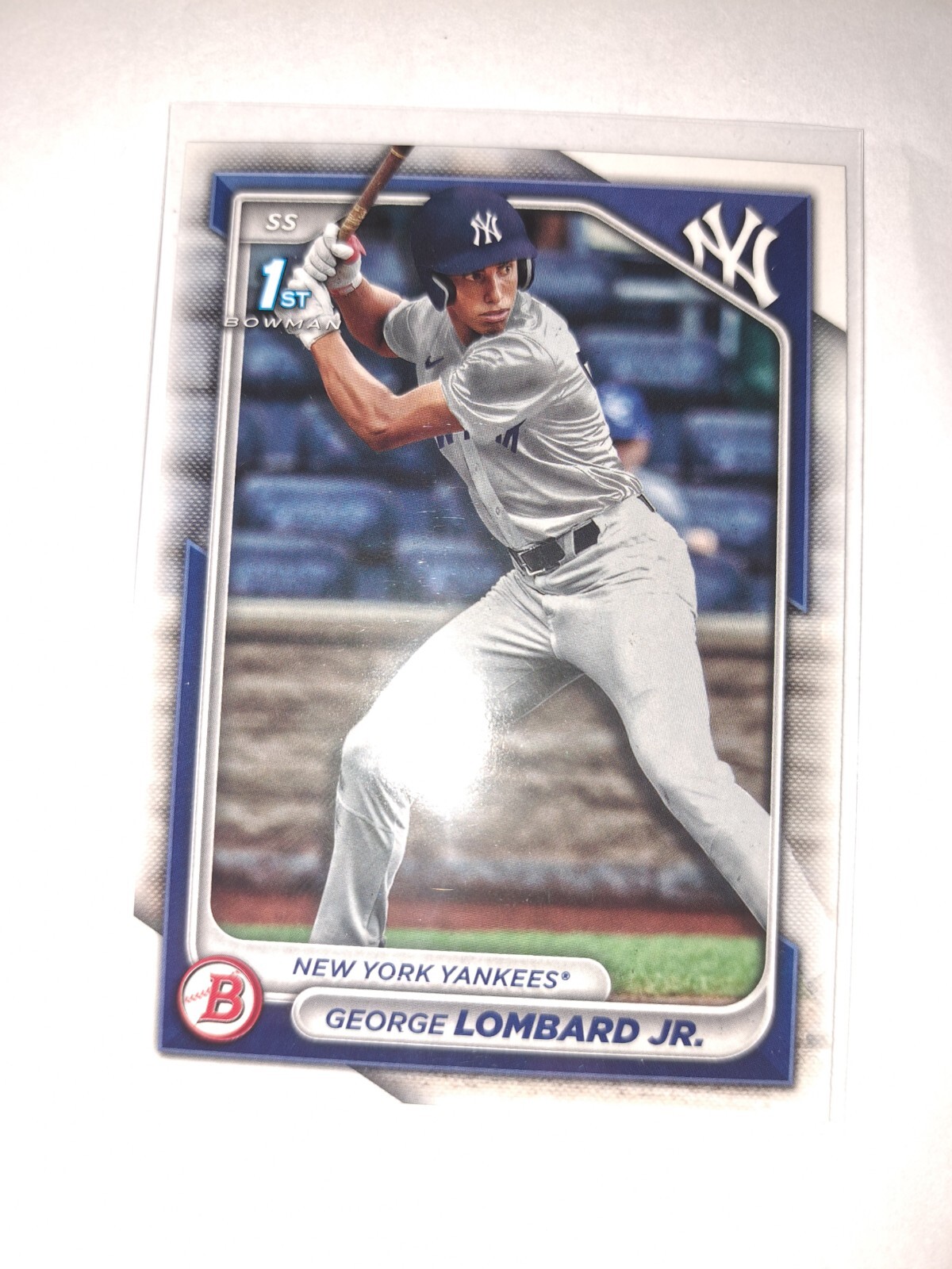 2024 Bowman George Lombard Jr. 1st Bowman Paper BP-79 New York Yankees
