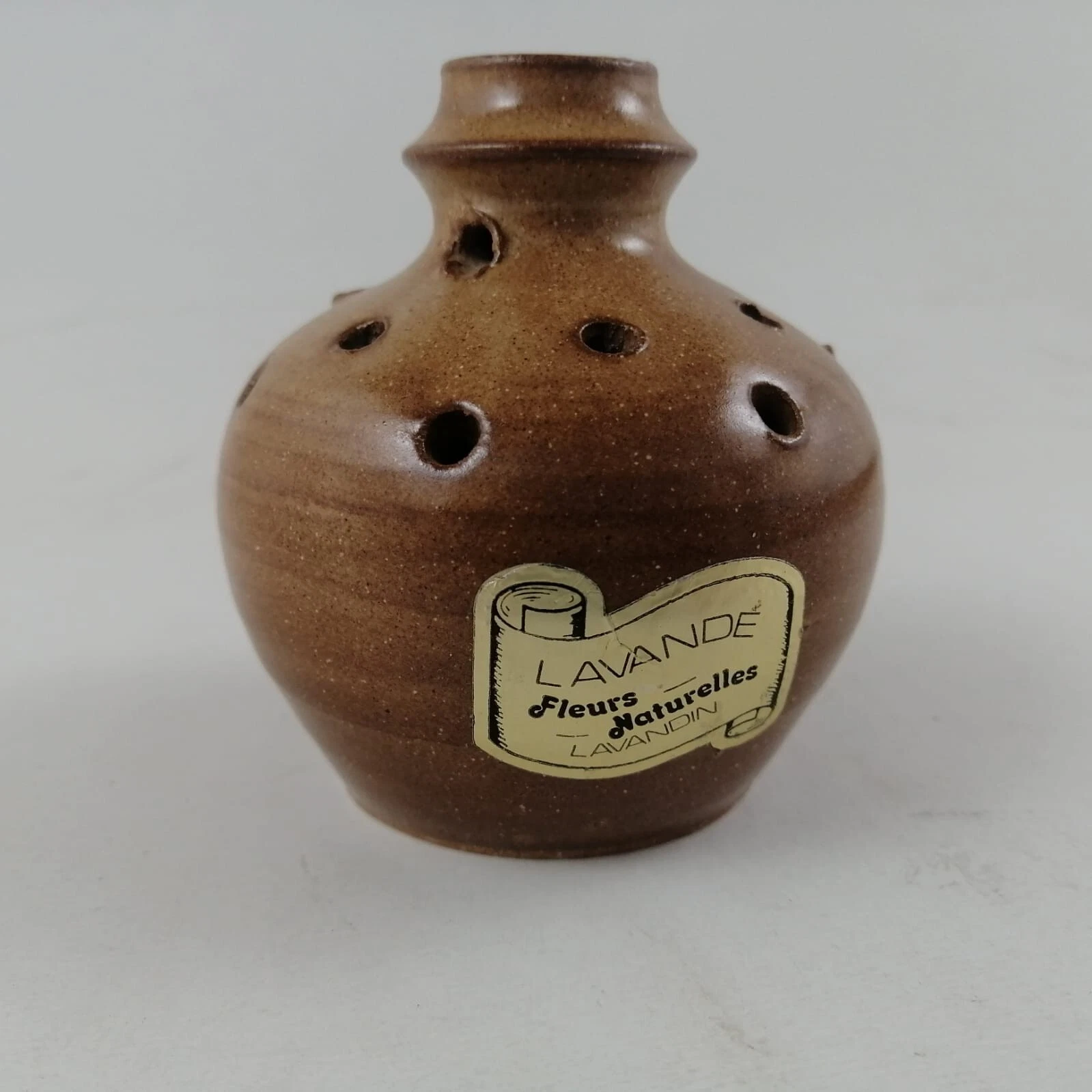 Mini Ceramic Bud Vase with Holes for Dried Flowers Home Decor