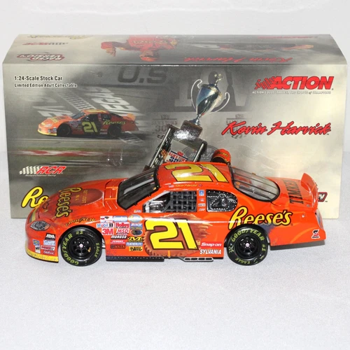 KEVIN HARVICK 2004 ACTION #21 LAS VEGAS RACE WIN REESE'S CHEVY /3,288 MADE XRARE