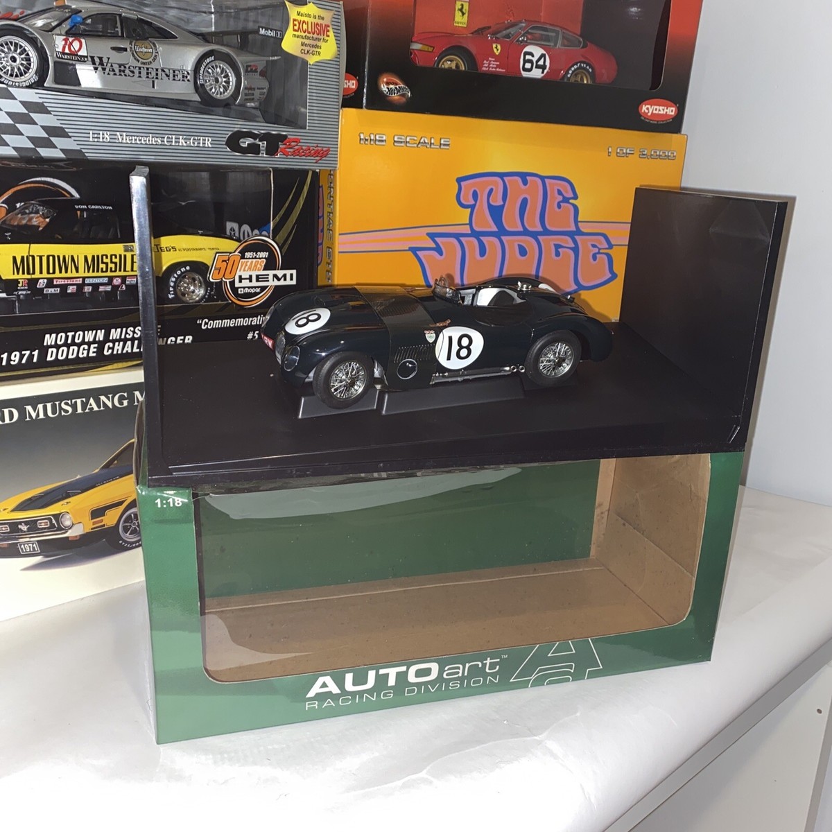 Jaguar C-Type- 1953 LeMans Winner-1:18 -Auto Art diecast Jaguar C-Type- 1953 LeMans Winner-1:18 -Auto Art diecast