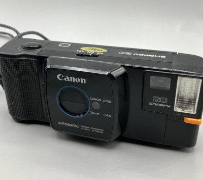Canon Snappy 20 35mm Film Camera Auto Rewinding Auto Loading/Exposure