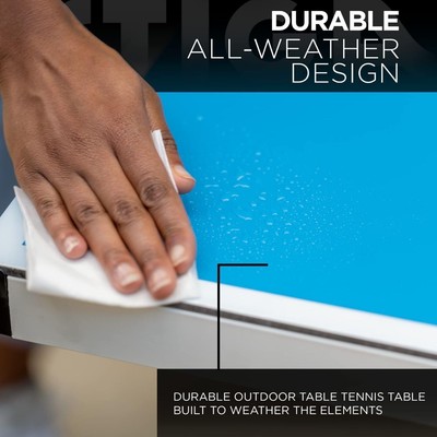 XTR Professional Outdoor Table Tennis Tables   All Weather Aluminum Waterproof