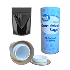 GV Sugar Diversion Safe Stash Can tornillo bloqueo compartimento oculto para objetos de valor