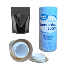 GV Sugar Diversion Safe Stash Can Screw Lock Hidden Compartment For Valuables