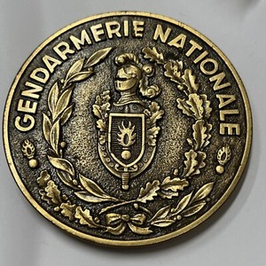 Médaille Commémorative Gendarmerie Nationale - 50ème Anniversaire Des Débarquements - Émaillée