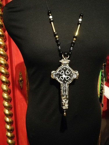 Gothic Cross Alchemy Wicca Talisman Crucifix Occult Pagan Symbol Astrology Charm - Picture 6 of 24