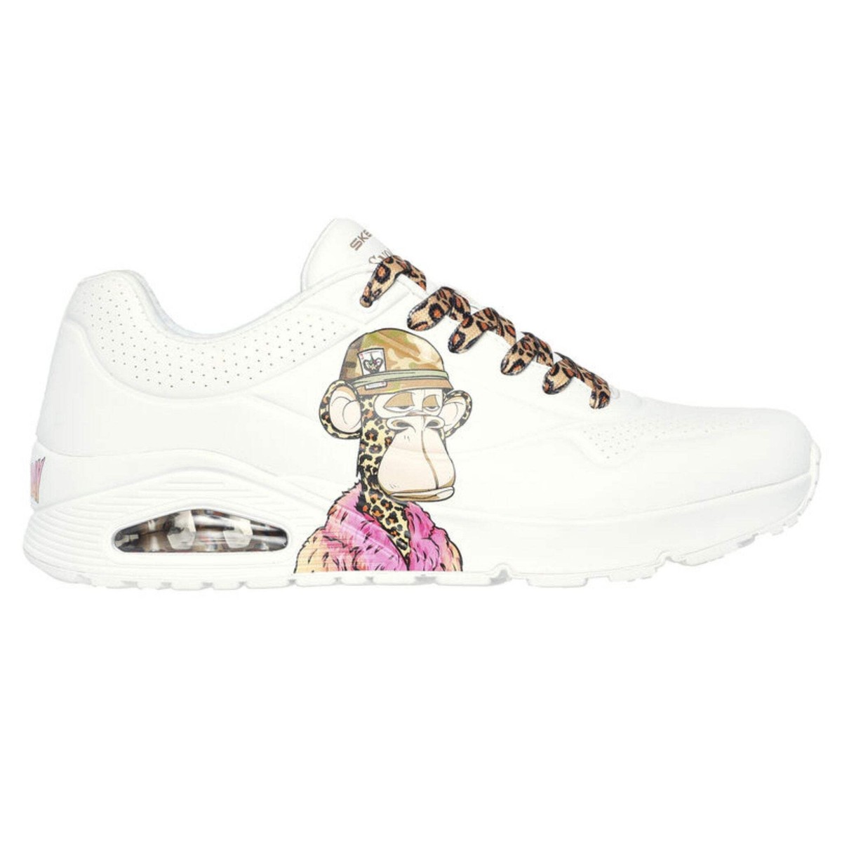 Skechers Men's 251014 Snoop Dogg Uno- Dr. Bombay White Casual