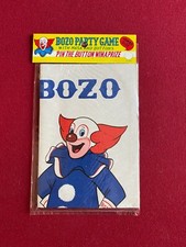 1960's, BOZO the CLOWN, "Un-Opened" PARTY GAME  Scarce / Vintage 