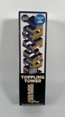 Sturzturm Professor Puzzle Holz Games Workshop versiegelt Holzteile 54 Teile