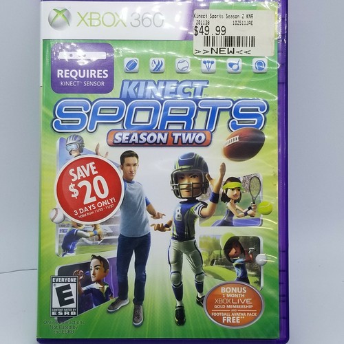 XBox 360 Kinect Sports Season 2 eBay