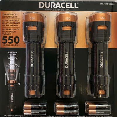 duracell flashlight 550