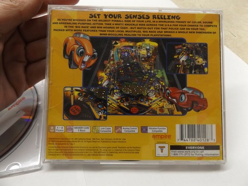 Pinball Pro Big Race EE. UU. y Pinball Pro (Playstation PS1) Probado - Imagen 4 de 4