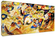 Quadro Moderno Astratto Arredamento Kandinsky VII Arte Arredo Casa Stampa Tela
