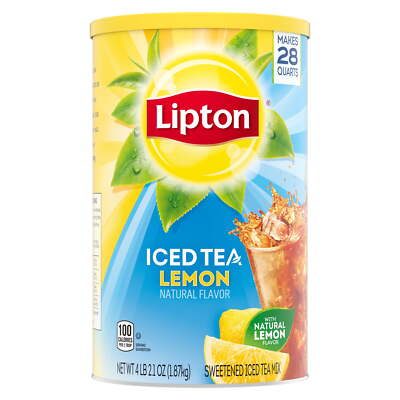 28 QT Lipton Sweetined Ice Tea Lemon